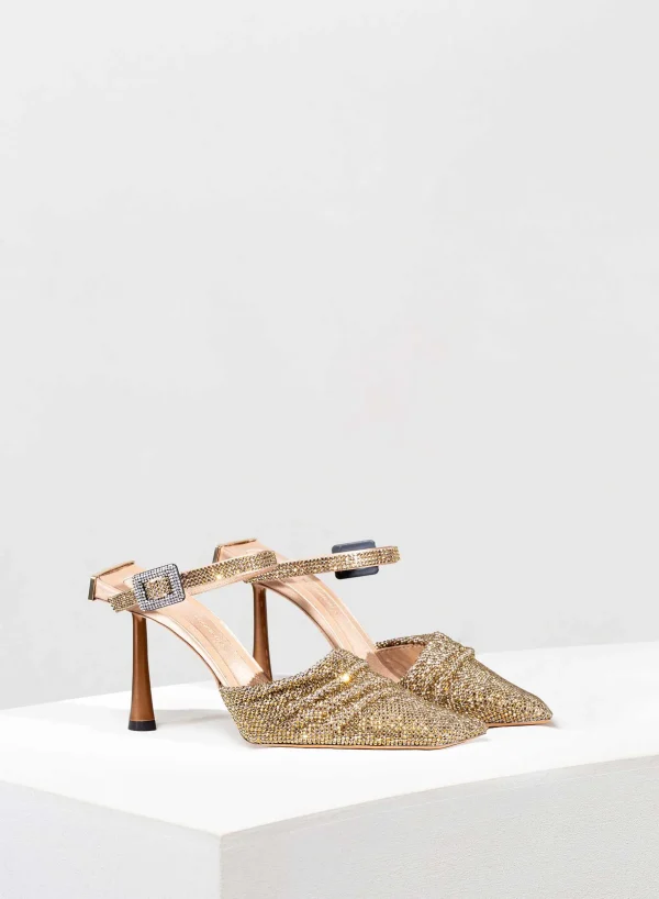 Benedetta Bruzziches Elena Golden Eyes Aurum> Pumps