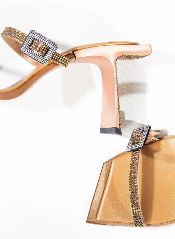 Benedetta Bruzziches Ewa Golden Eyes Aurum> Sandals