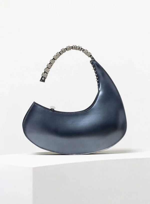 Benedetta Bruzziches Raffaella Alluminium Black> Leather Bags