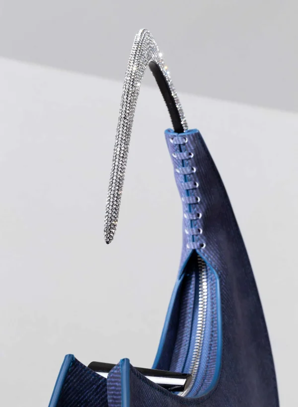 Benedetta Bruzziches Raffaella Boyfriend Denim> Shoulder Bags