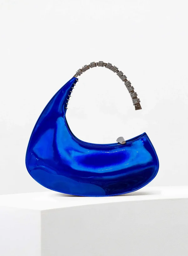 Benedetta Bruzziches Raffaella Famous Blue Raincoat> Leather Bags