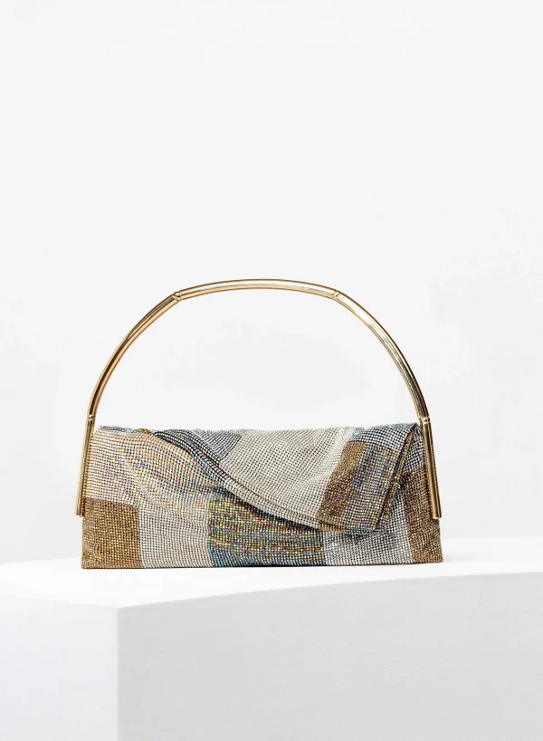 Benedetta Bruzziches Travolta Da Un Insolito Destino Patchwork> Crystal Bag