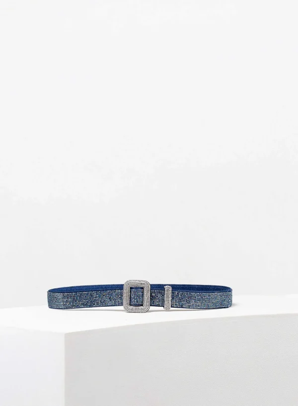 Benedetta Bruzziches Venus Belt La Petite Boyfriend Denim> Belts