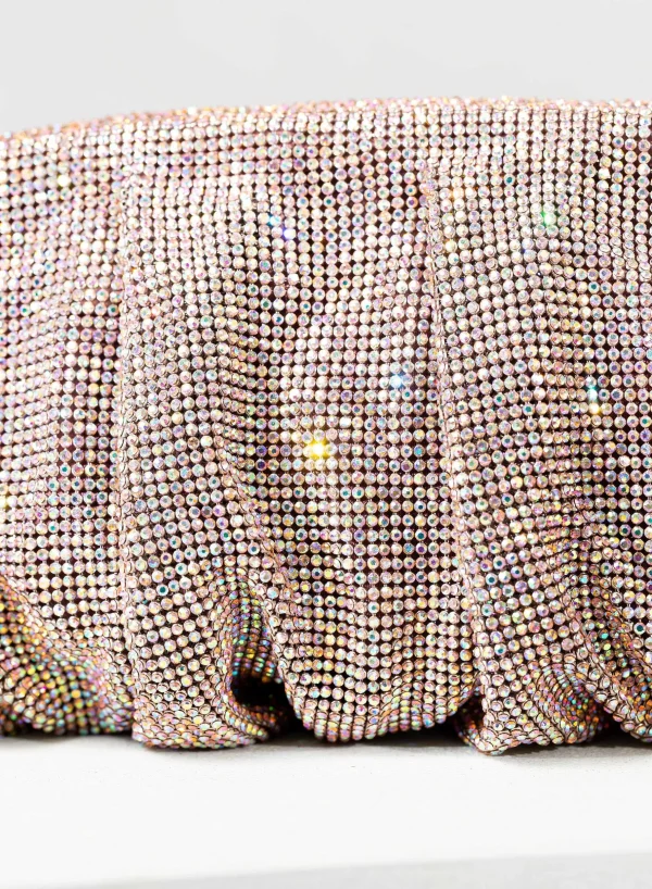 Benedetta Bruzziches Venus La Couchee Goldfinger> Crystal Bag