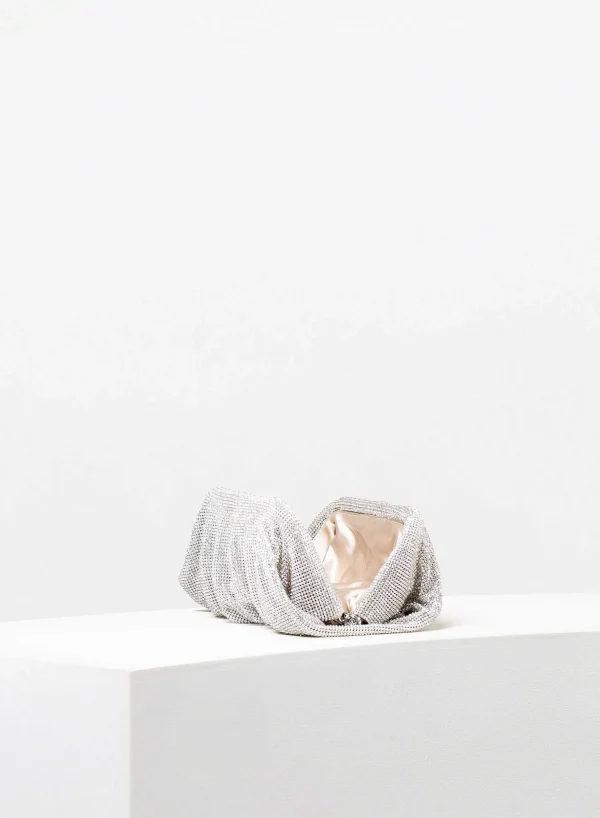 Benedetta Bruzziches Venus La Grande Crystal On Silver> Crystal Bag