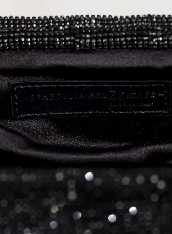 Benedetta Bruzziches Venus La Grande Jet Black> Crystal Bag