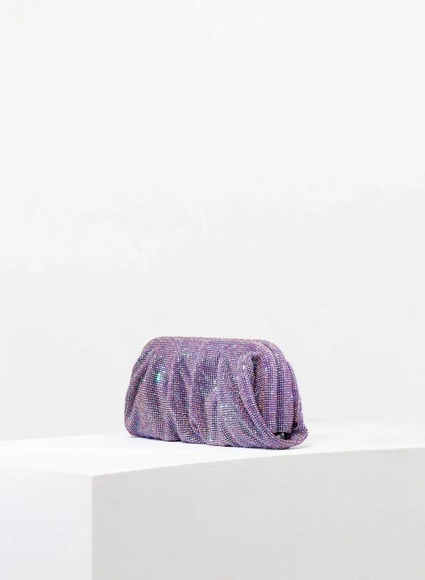 Benedetta Bruzziches Venus La Grande Purple Echoes> Crystal Bag