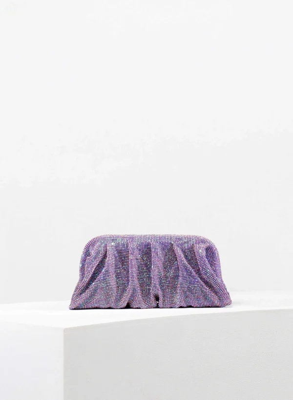 Benedetta Bruzziches Venus La Grande Purple Echoes> Crystal Bag