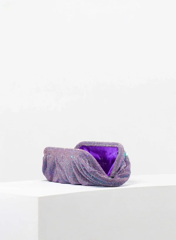 Benedetta Bruzziches Venus La Grande Purple Echoes> Crystal Bag