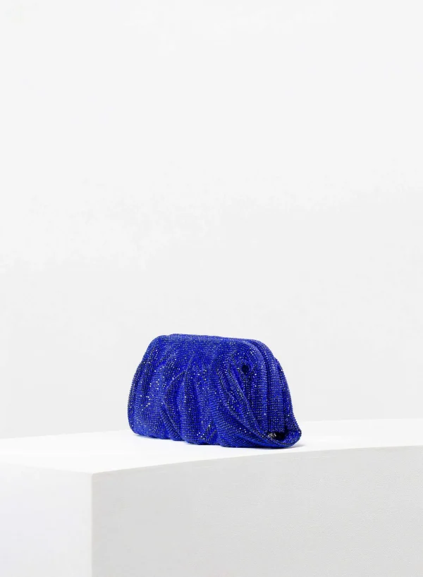 Benedetta Bruzziches Venus La Grande Sapphire Blue> Crystal Bag