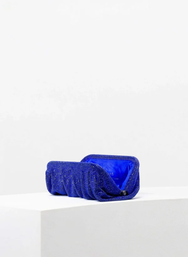 Benedetta Bruzziches Venus La Grande Sapphire Blue> Crystal Bag