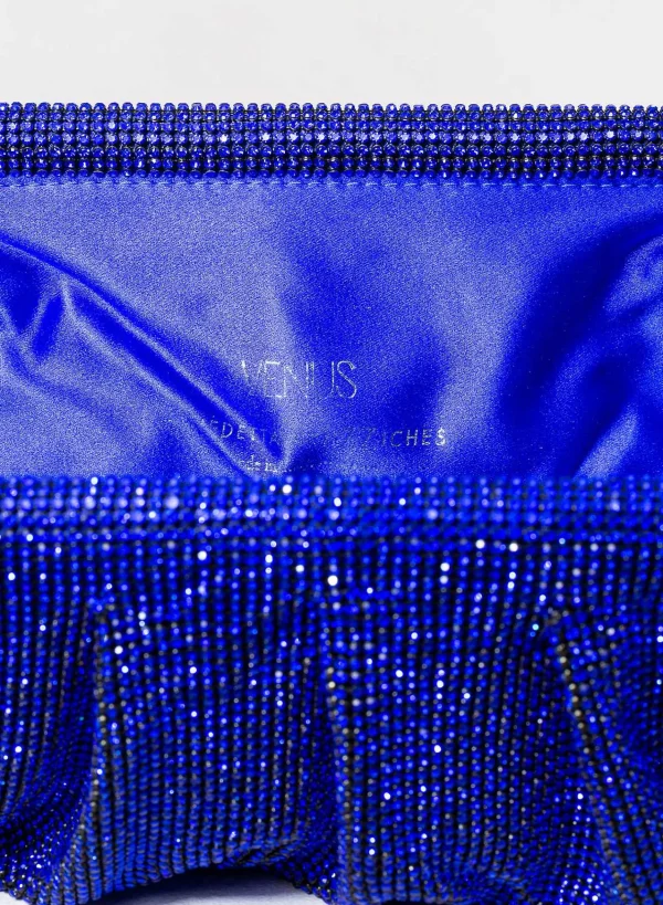 Benedetta Bruzziches Venus La Grande Sapphire Blue> Crystal Bag