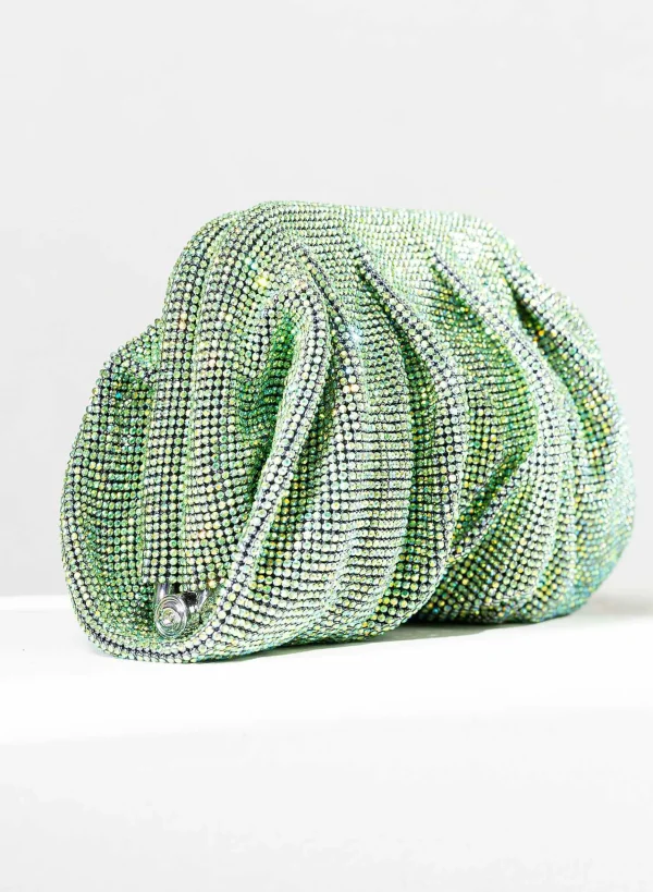 Benedetta Bruzziches Venus La Petite Fantasy Green> Crystal Bag