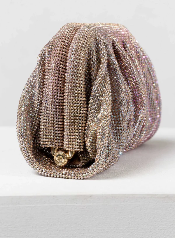 Benedetta Bruzziches Venus La Petite Golden Gun> Crystal Bag