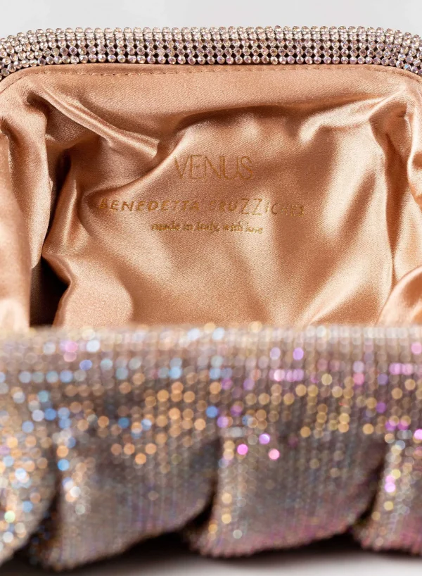 Benedetta Bruzziches Venus La Petite Golden Gun> Crystal Bag