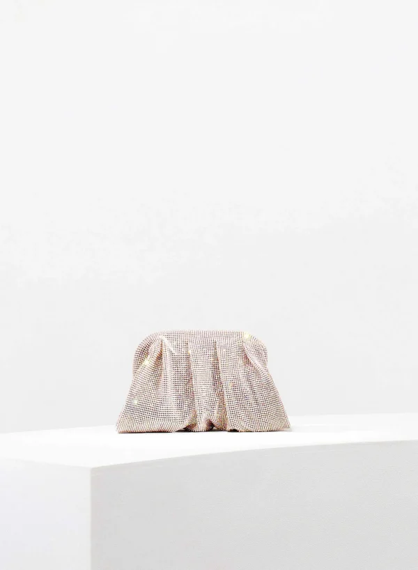 Benedetta Bruzziches Venus La Petite Goldfinger> Crystal Bag