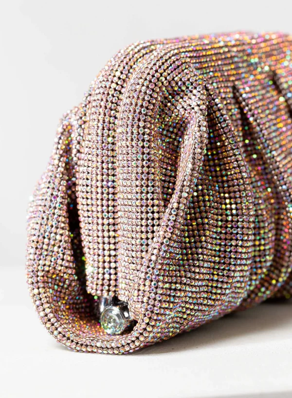 Benedetta Bruzziches Venus La Petite Goldfinger> Crystal Bag