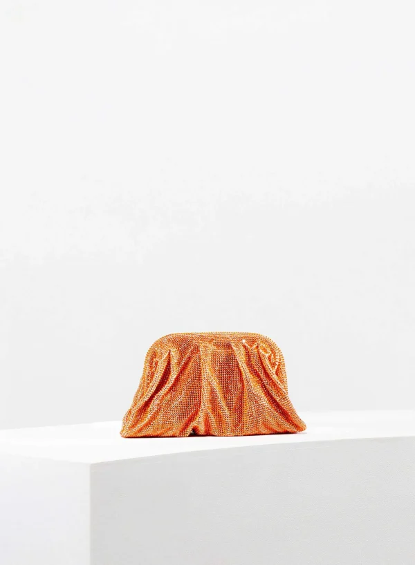 Benedetta Bruzziches Venus La Petite Orange Tulip> Crystal Bag