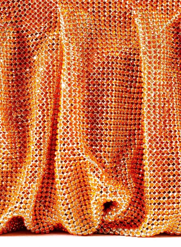 Benedetta Bruzziches Venus La Petite Orange Tulip> Crystal Bag