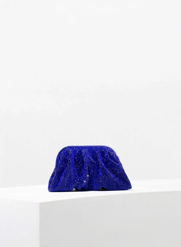 Benedetta Bruzziches Venus La Petite Sapphire Blue> Crystal Bag