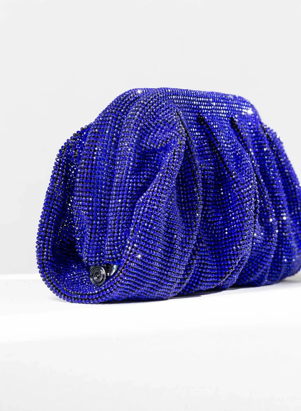 Benedetta Bruzziches Venus La Petite Sapphire Blue> Crystal Bag