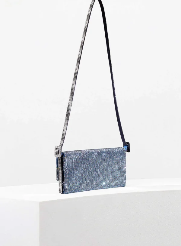 Benedetta Bruzziches Vittissima La Grande Boyfriend Denim> Crystal Bag