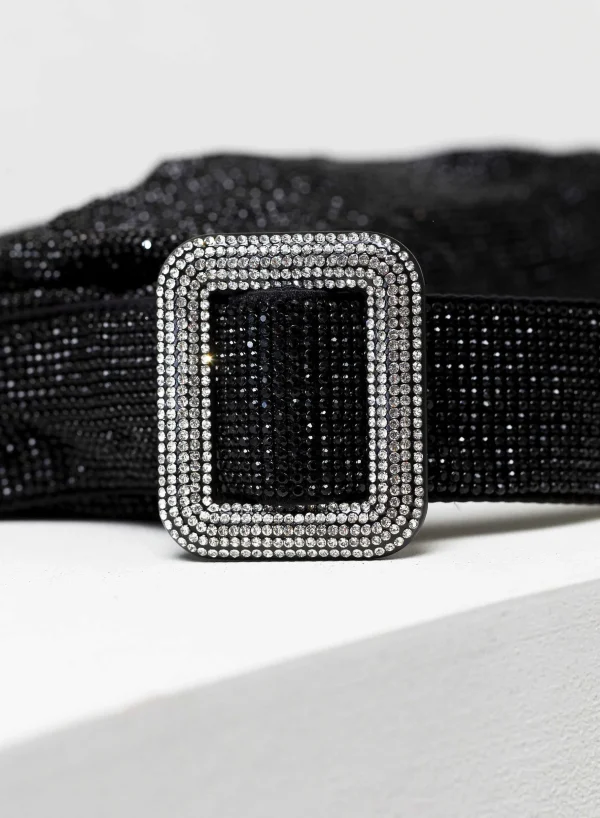 Benedetta Bruzziches Vitty La Grande Jet Black> Crystal Bag