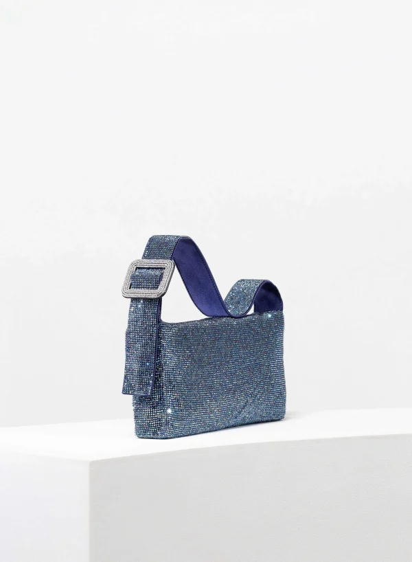 Benedetta Bruzziches Vitty La Grande Norfolk Blue> Crystal Bag