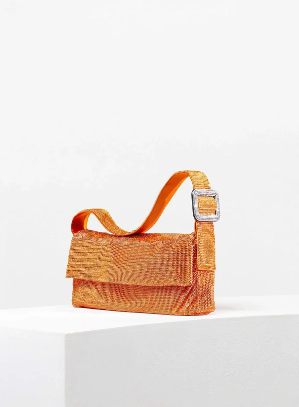 Benedetta Bruzziches Vitty La Grande Orange Tulip> Crystal Bag