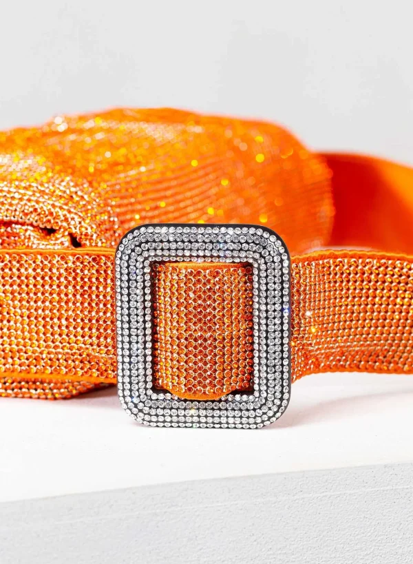 Benedetta Bruzziches Vitty La Grande Orange Tulip> Crystal Bag