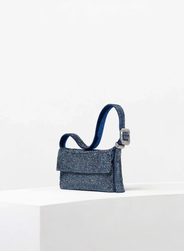 Benedetta Bruzziches Vitty La Mignon Boyfriend Denim> Crystal Bag