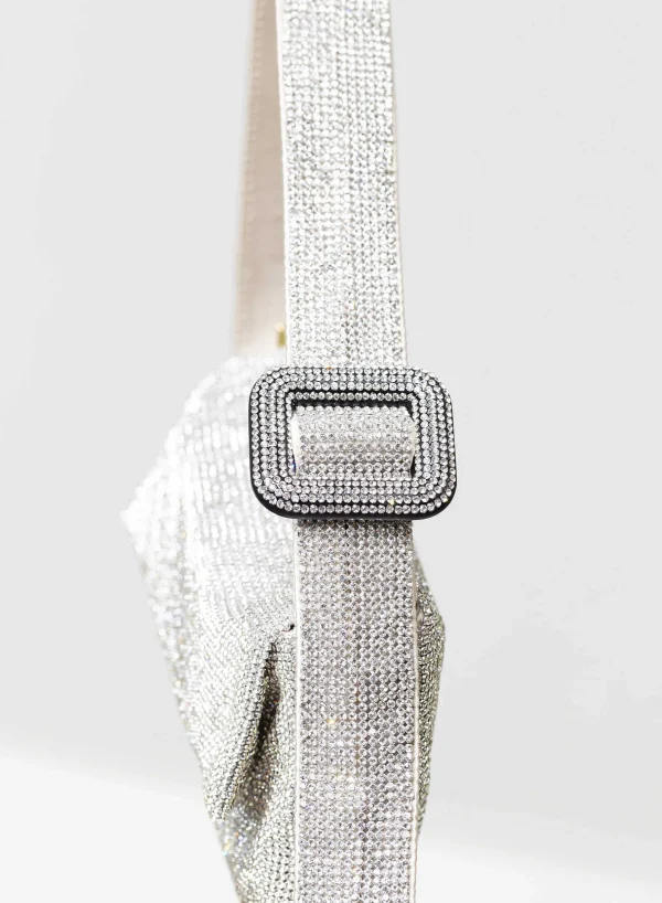 Benedetta Bruzziches Vitty La Mignon Crystal On Silver> Crystal Bag