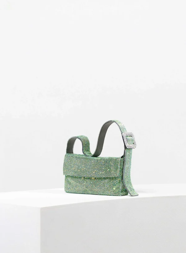 Benedetta Bruzziches Vitty La Mignon Fantasy Green> Crystal Bag