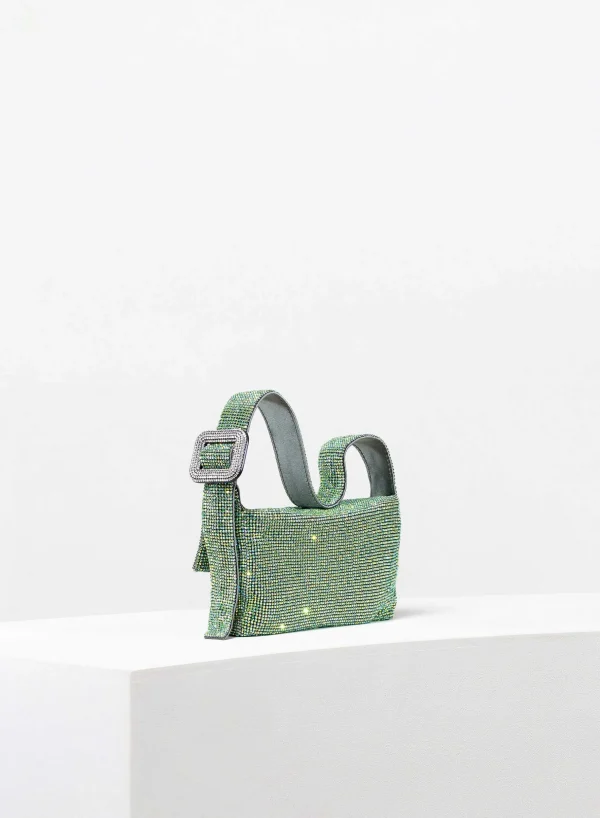 Benedetta Bruzziches Vitty La Mignon Fantasy Green> Crystal Bag