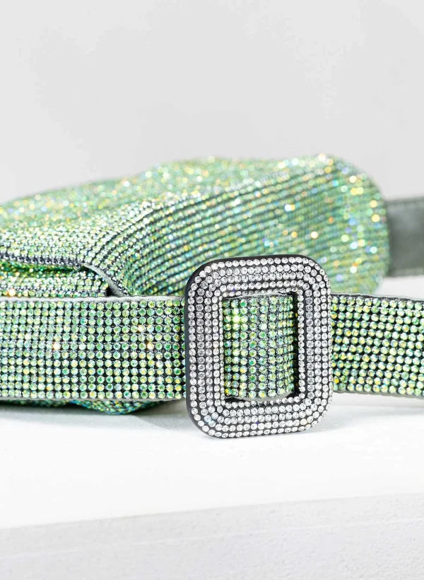 Benedetta Bruzziches Vitty La Mignon Fantasy Green> Crystal Bag