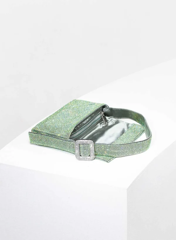 Benedetta Bruzziches Vitty La Mignon Fantasy Green> Crystal Bag