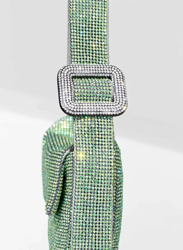 Benedetta Bruzziches Vitty La Mignon Fantasy Green> Crystal Bag