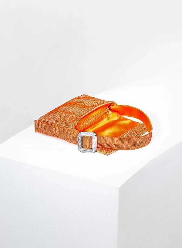 Benedetta Bruzziches Vitty La Mignon Orange Tulip> Crystal Bag