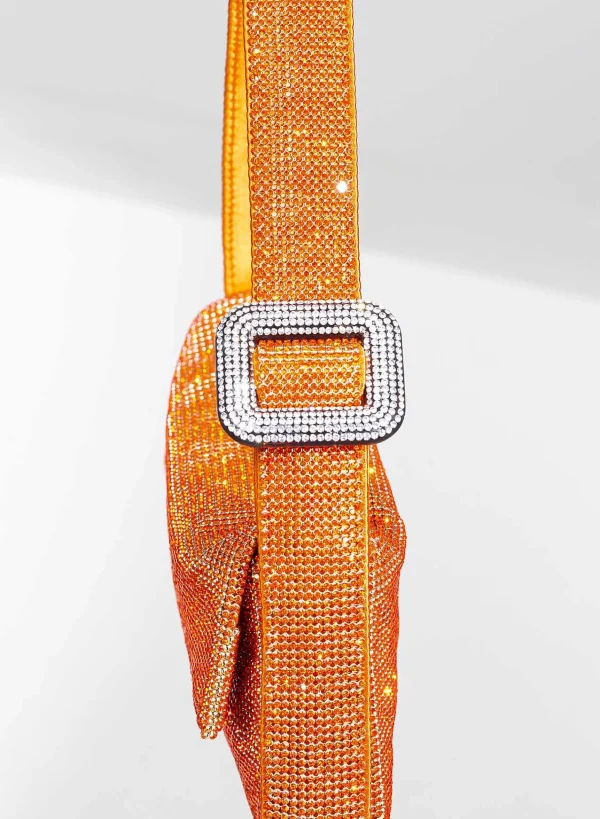 Benedetta Bruzziches Vitty La Mignon Orange Tulip> Crystal Bag