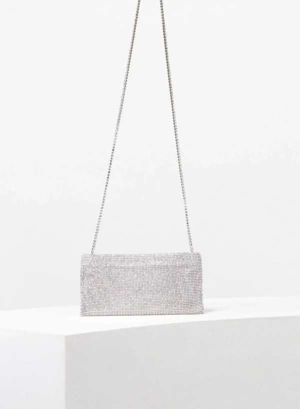 Benedetta Bruzziches Your Best Friend Crystal On Silver> Mini Bags