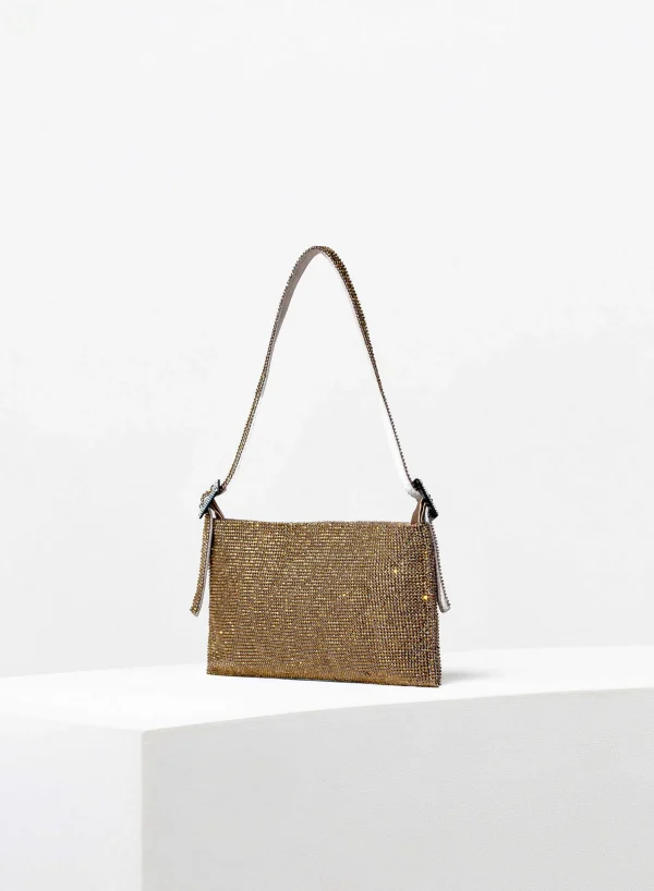 Benedetta Bruzziches Your Best Friend La Grande- Aurum> Crystal Bag