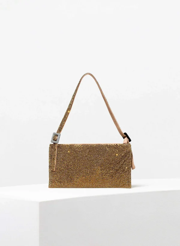 Benedetta Bruzziches Your Best Friend La Grande- Aurum> Crystal Bag